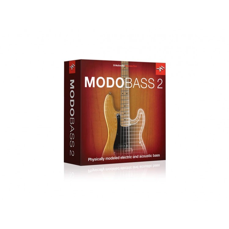 IK Multimedia MODO BASS 2 電貝斯虛擬音色軟體 (序號下載版)
